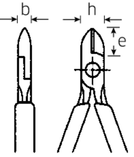 Бокорезы L=180мм; хромированный/покрытый STAHLWILLE
