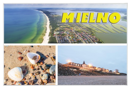 Городские магниты на холодильник - MIELNO