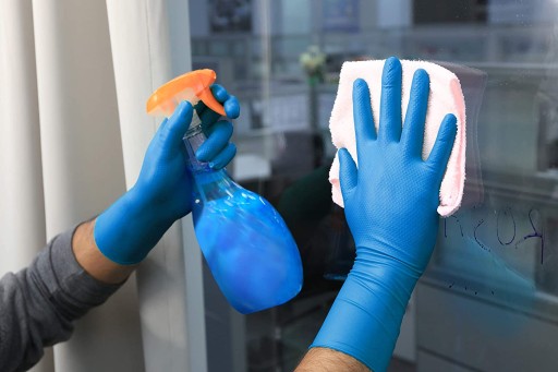 Перчатки ANSELL 93-283 MICROFLEX NITRILE прочные L