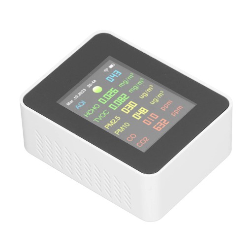 9 w 1 Monitor jakości powietrza WiFi Detektor