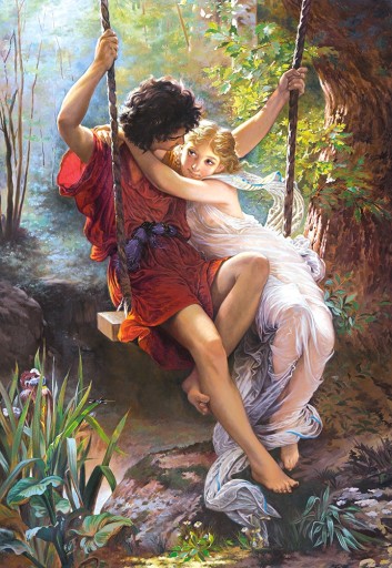 CASTOR PUZZLE 1000 COPY OF SPRINGTIME WIOSNA