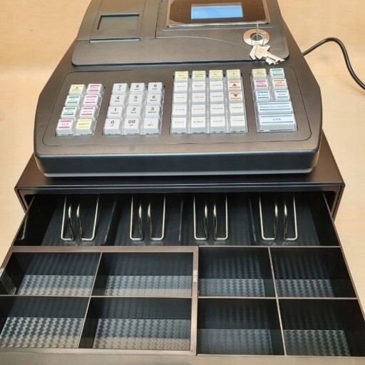 КАССОВЫЙ АППАРАТ OLYMPIA CM 941 TSE С ЯЩИКОМ, ПРОГРАММИРУЕМЫМ С КОМПЬЮТЕРА