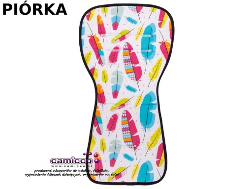 WYPROFILOWANA WKŁADKA podkład do WÓZKA wkład spacerowego spacerówki CAMICCO