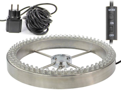 Кольцо RGB-подсветки 120x светодиодное освещение 12 В для фонтанных насосов Garden HOBBY