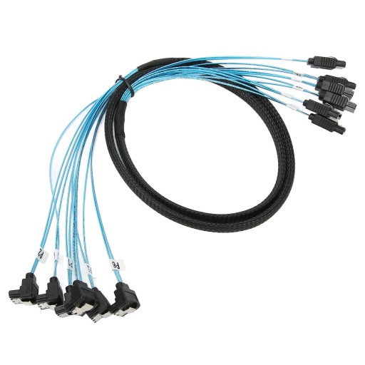 Прямой кабель Mini SAS 6 SATA на 6 SATA