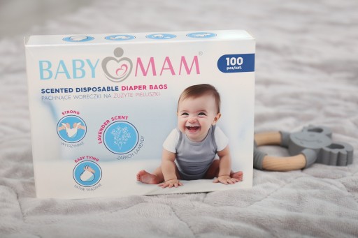 ПАКЕТЫ ДЛЯ ИСПОЛЬЗОВАННЫХ ПОДгузников BABYMAM 100 шт.