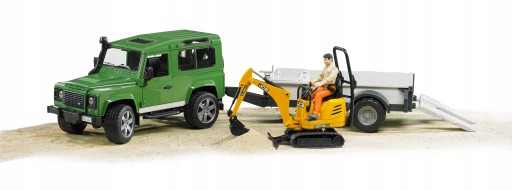 Land Rover Defender BRUDER 02593 Серия Профи 1:16