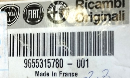 Сальник коробки передач камина FIAT DUCATO 2,3D 2,2D 06-23 9655315780