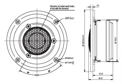 Громкоговоритель SB Acoustics SB29BAC-C000-4 - Берилл