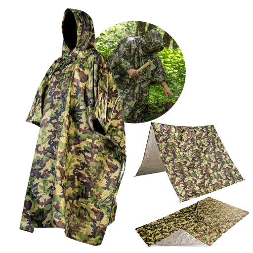 NEO PELERY Дождевик Пончо TARP MORO 3 в 1 63-132 SHAKESPEARE