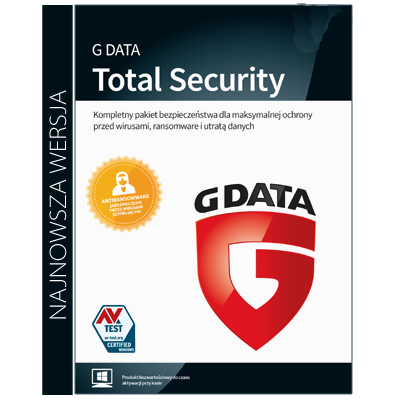 Антивирус G Data Total Security 1 ПК / 1 год