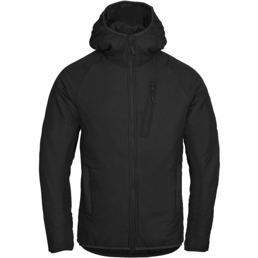 Мужская переходная куртка с капюшоном HELIKON WOLFHOUND Hoodie черная, размер L