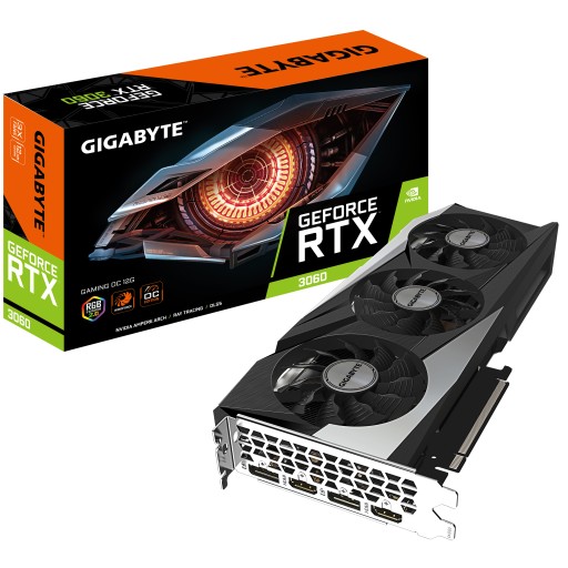 Видеокарта GeForce RTX 3060 Gaming OC 2.0