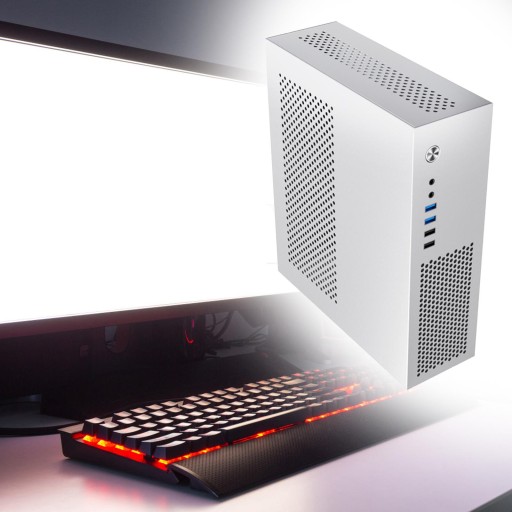 Obudowa komputera Desktop 3.0 USB Stalowa mała Argent
