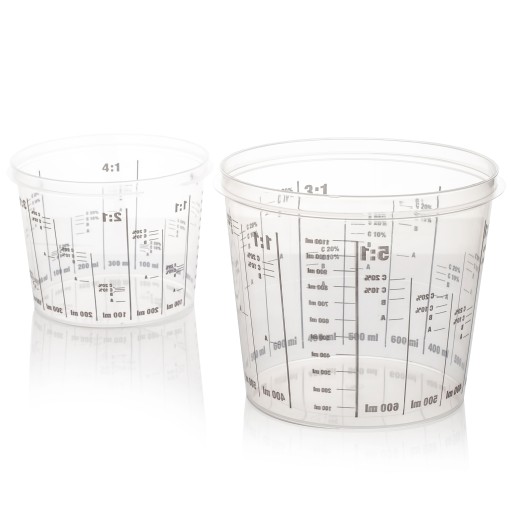 Kubek Lakierniczy z Podziałką do Mieszania Lakieru 750ml RANAL