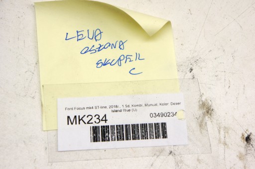 MK234 Ford Focus mk4 Osłona Słupka Lewy Tył Kombi