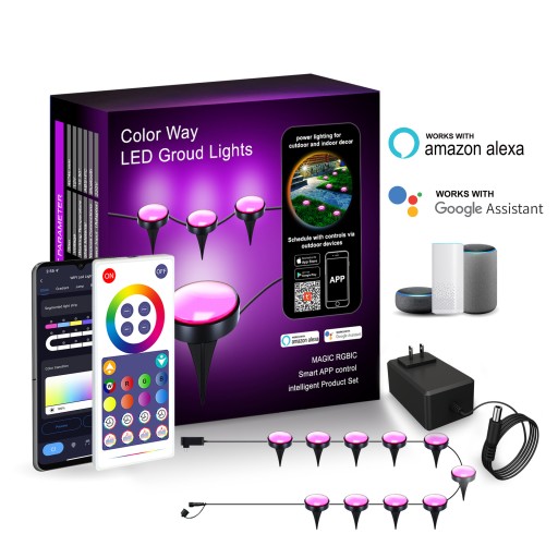 ОТКРЫТЫЙ САД SMART RGB ГАЗОН СТРУННЫЕ СВЕТИЛЬНИКИ СВЕТОДИОДНЫЕ