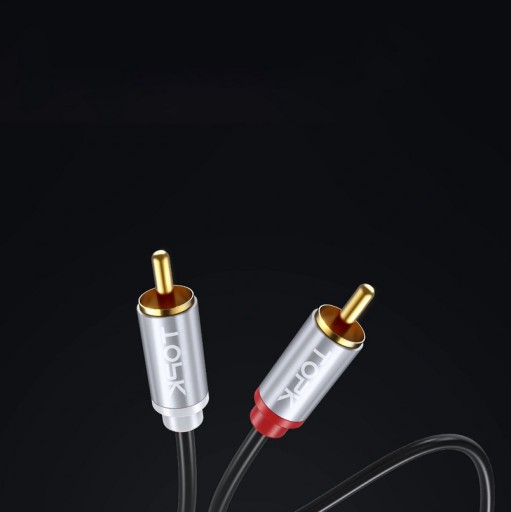 Кабель RCA 2X RCA - 2XRCA Cinch - Cinch TOPK 1м