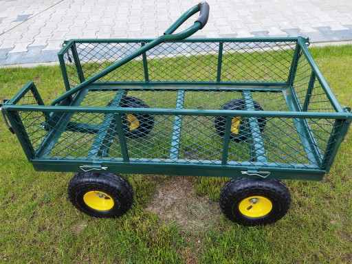 САДОВЫЙ ТРАНСПОРТНЫЙ ПРИЦЕП Barrow Тачка Garden Tipper Premium