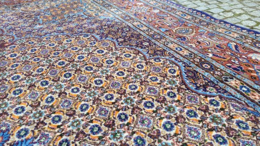 КРАСИВЫЙ ПЕРСИДСКИЙ КОВЕР MOUD R.WOVEN IRAN 300/410CM