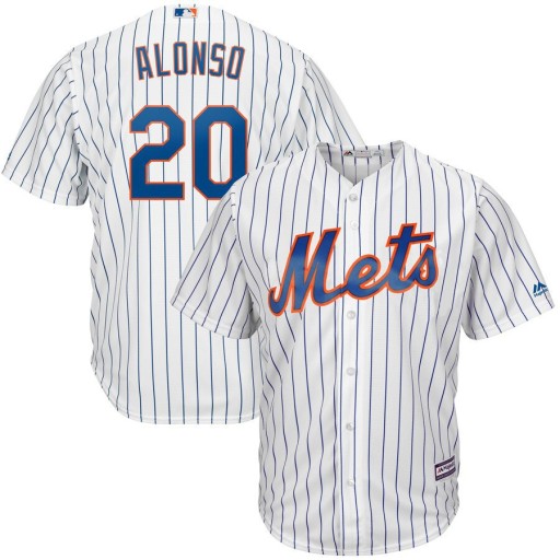 Классическая бейсбольная майка New York Mets No. 20 с Питом Алонсо, 4XL