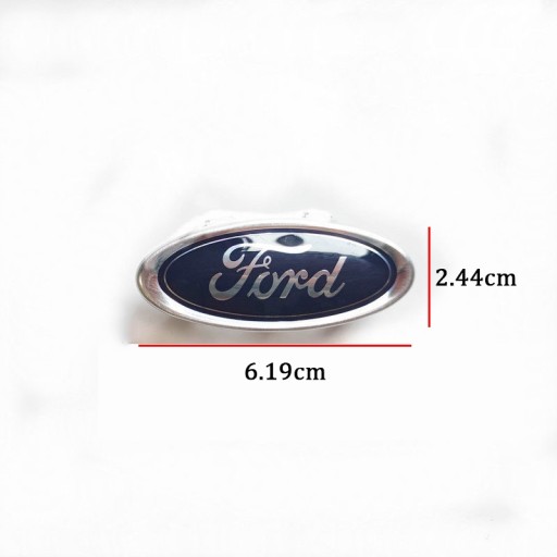 ЭМБЛЕМА С ЛОГОТИПОМ FORD 147 мм/57 мм ПЕРЕДНЯЯ ЗАДНЯЯ ЧАСТЬ