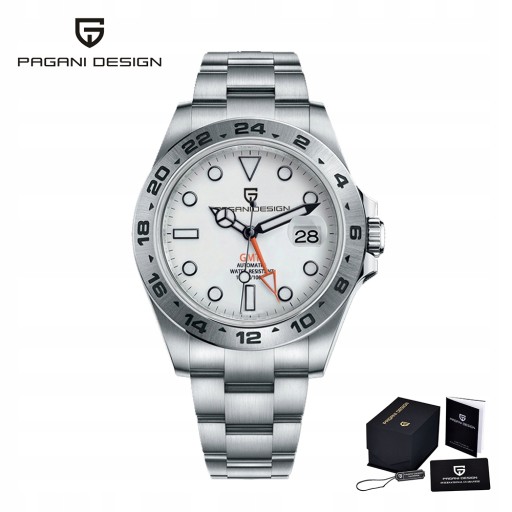 Автоматические механические часы GMT Сапфировые часы