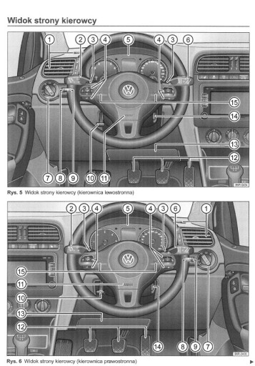 Volkswagen VW Polo 2009-2013 Руководство пользователя