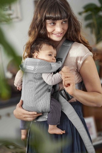 МИНИ 3D ПЕРЮЗИНКА СЕТКА СЕРАЯ BABYBJORN