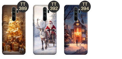 ETUI DO XIAOMI REDMI NOTE 8 PRO WZORY ŚWIĄTECZNE CHRISTMASS ŚWIĘTA OBUDOWA