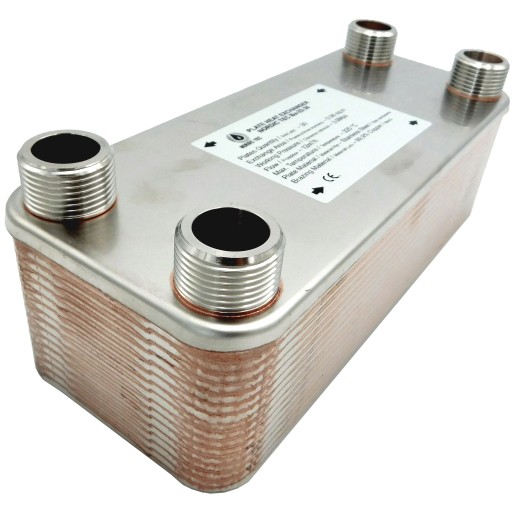 NORDIC Tec 40 кВт 32-пластинчатый теплообменник 1 дюйм