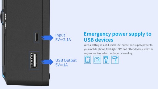 Зарядное устройство XTAR X4 NEW 18650 26650 Li-ION NI-MH 2A