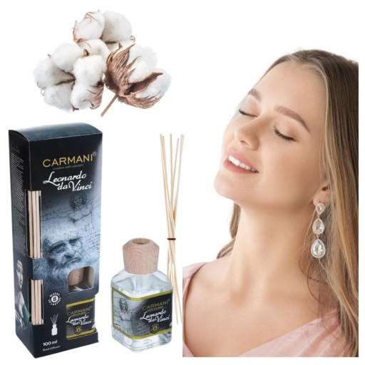 Диффузор освежителя воздуха для дома, чувственный аромат L. da Vinci Cotton