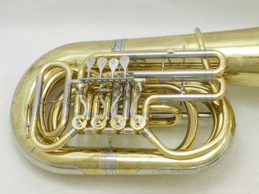 Yamaha YBB-641 Bb Туба отремонтированный футляр + мундштук DR24-133