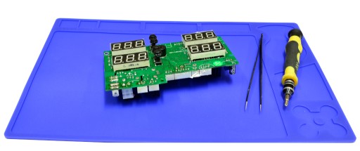 СИЛИКОНОВЫЙ КОВрик 33X21см ДЛЯ ПАЙКИ, УСТОЙЧИВЫЙ 530°C