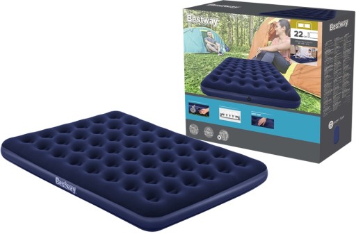 BESTWAY 2-местный бархатный матрас НОВАЯ МОДЕЛЬ 67003