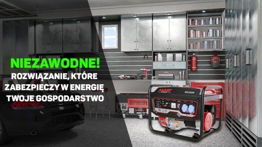 GENERATOR AGREGAT PRĄDOTWÓRCZY PRĄDU 3600 OLEJ W ZESTAWIE AVR