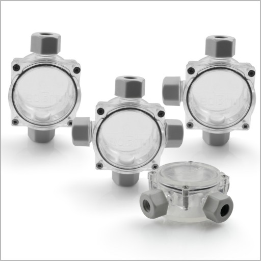Монтажная коробка HERMETIC разъем IP68 x4