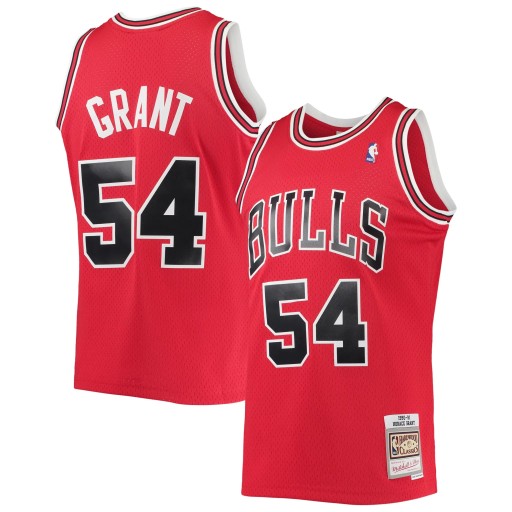 Красная футболка Swingman Grant Chicago Bulls Dark, 3XL