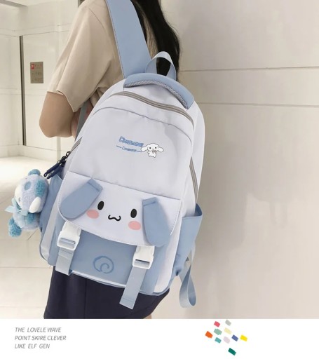 Новая сумка Sanrio Cartoon Kuromi Cinnamoroll My Melody, студенческий рюкзак San