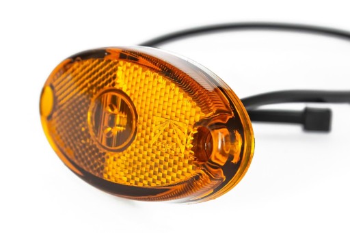 Zestaw: 2x lampy obrysowe boczna LED do przyczepy Aspöck Flatpoint II