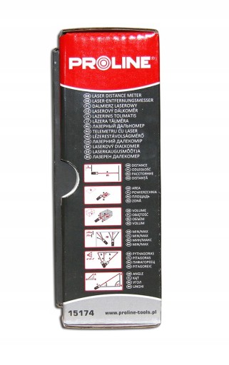 Dalmierz laserowy 40m, ce, proline
