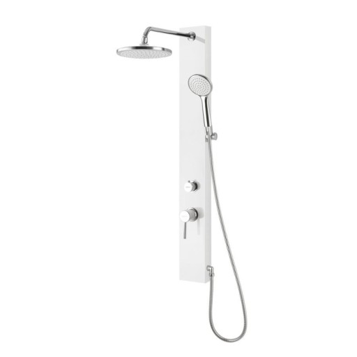 Душевая панель Aqualine Figa со смесителем 125x1050