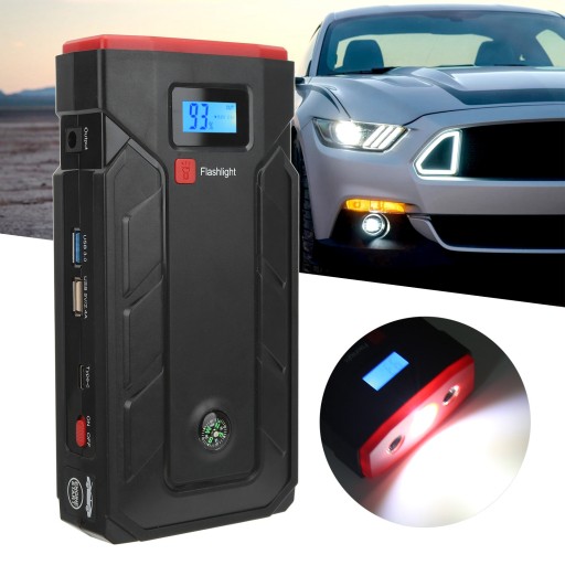 Стартер 12000 мАч 1000 А пик. 2 порта USB с