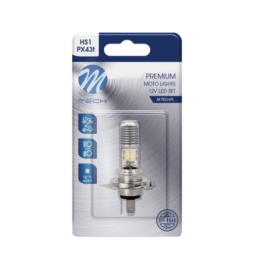 HS1 H4 LED PX43T ЛАМПА, БЕЛАЯ МОТОСКУТЕР МОТОЦИКЛ КВАДРОЦИКЛ