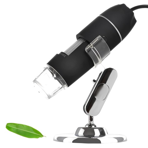 USB-микроскоп с цифровым зумом и 1600-кратным увеличением.