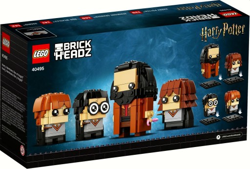 LEGO 40495 BrickHeadz Гарри Гермиона Рон и Хагрид