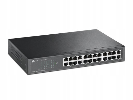 TP-LINK TL-SF1024D Коммутатор RACK 24x RJ45 100 Мбит/с