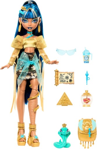 Кукла MATTEL Monster High Клео де Нил (Обновленный внешний вид)