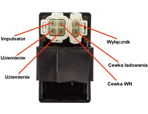 Moduł zapłonowy skuter CHALLENGER 4T GY6